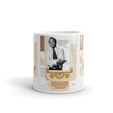 Load image into Gallery viewer, James Baldwin Paradox Of Education White glossy mug