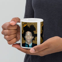 Load image into Gallery viewer, Basquiat King White glossy mug