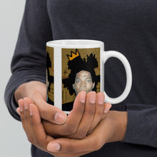 Load image into Gallery viewer, Basquiat King White glossy mug