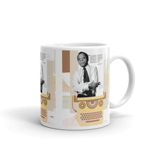 Load image into Gallery viewer, James Baldwin Paradox Of Education White glossy mug