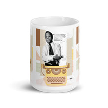Load image into Gallery viewer, James Baldwin Paradox Of Education White glossy mug