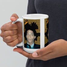 Load image into Gallery viewer, Basquiat King White glossy mug