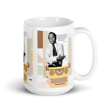 Load image into Gallery viewer, James Baldwin Paradox Of Education White glossy mug