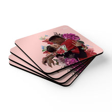 Load image into Gallery viewer, 90's Kinda Love| Different World Pt, 2 Corkwood Coaster Set of 4
