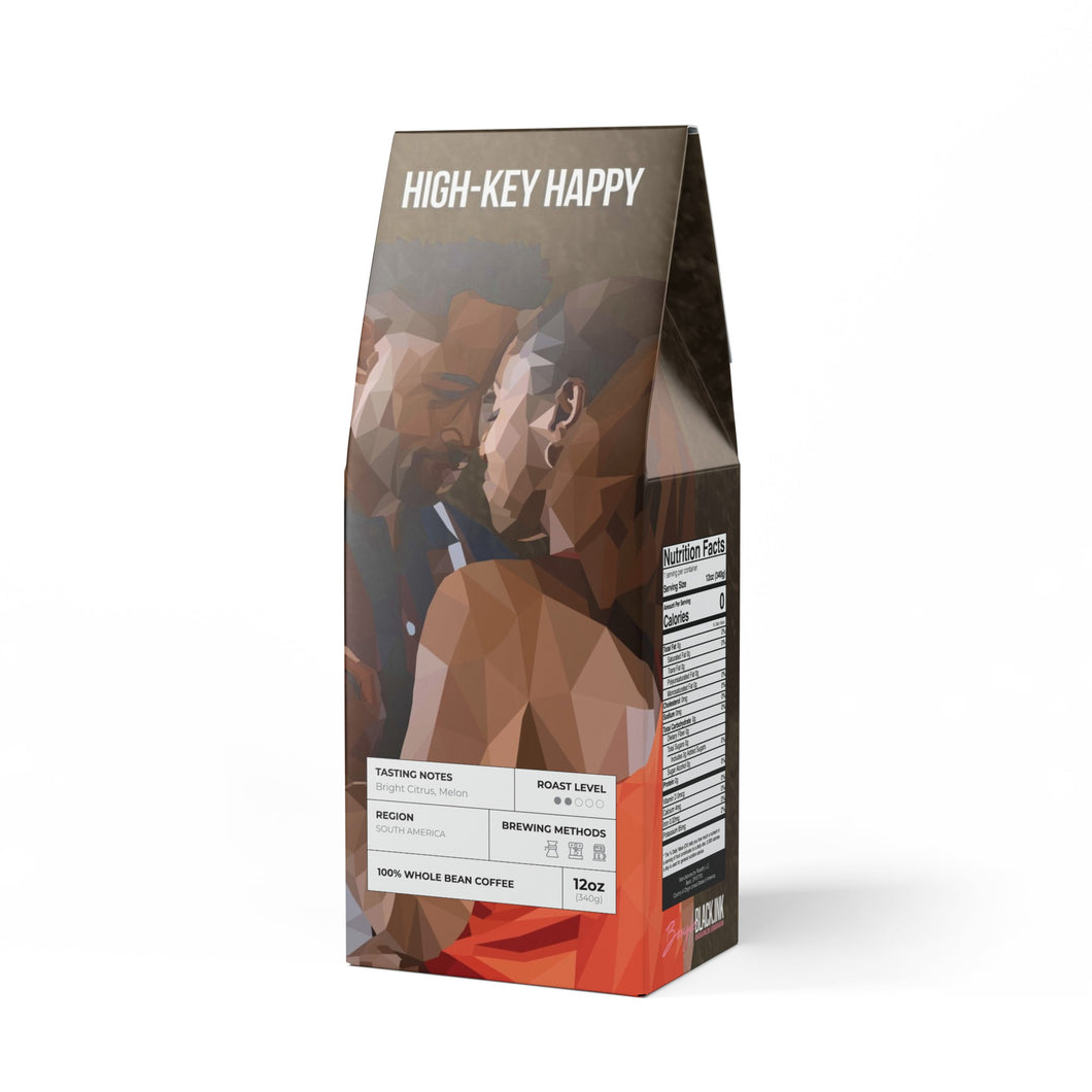 High-Key Happy Colombia Single Origin Coffee (Light-Medium Roast)