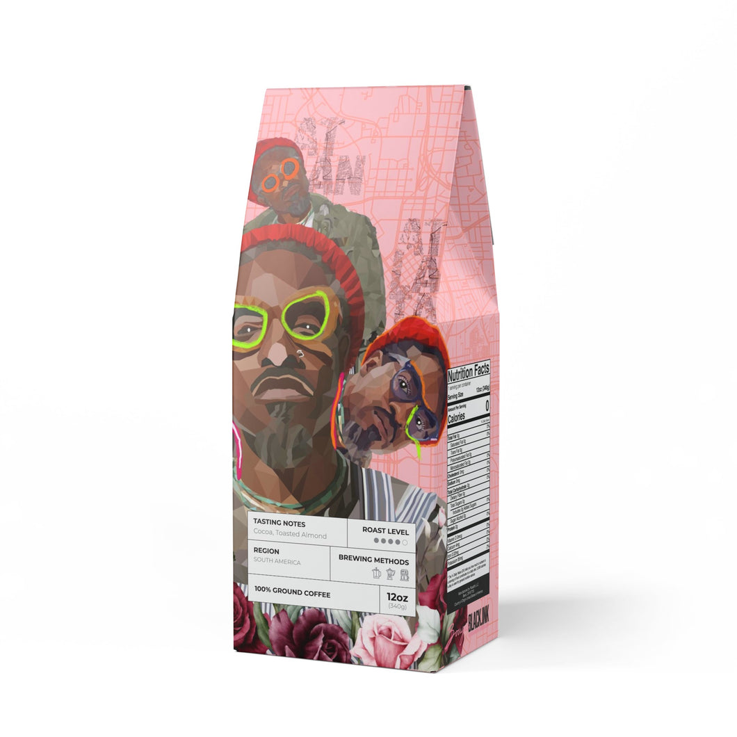 Atlanta-Andre Cascades Coffee Blend (Medium-Dark Roast)