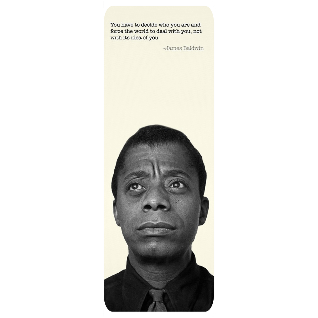 James Baldwin Quote Yoga Mat