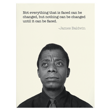 Load image into Gallery viewer, James Baldwin Quote Canvas Wraps
