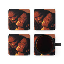 Load image into Gallery viewer, 90&#39;s Kinda Love | Love Jone Corkwood Coaster Set
