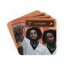 Load image into Gallery viewer, Victory Lap Reincarnated Corkwood Coaster Set of 4
