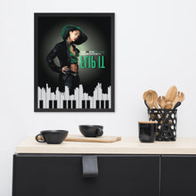 Load image into Gallery viewer, Alicia Keys Flip It Framed poster
