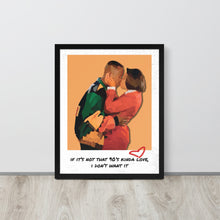 Load image into Gallery viewer, 90&#39;s Kinda Love| Martin &amp; Gina Framed poster
