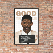 Load image into Gallery viewer, John Lewis Good Trouble Framed poster
