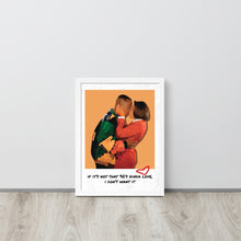 Load image into Gallery viewer, 90&#39;s Kinda Love| Martin &amp; Gina Framed poster
