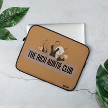 Load image into Gallery viewer, The Rich Auntie Club Laptop Sleeve
