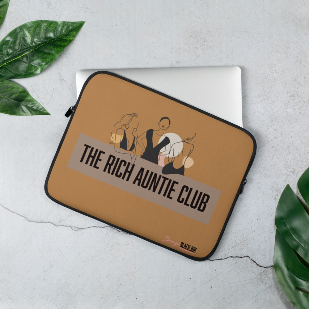 The Rich Auntie Club Laptop Sleeve