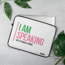 Load image into Gallery viewer, I Am Speaking Laptop Sleeve
