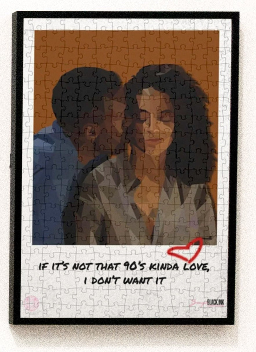 90'S Kinda Love| Different World Puzzle (96, 252, 500, 1000-piece)