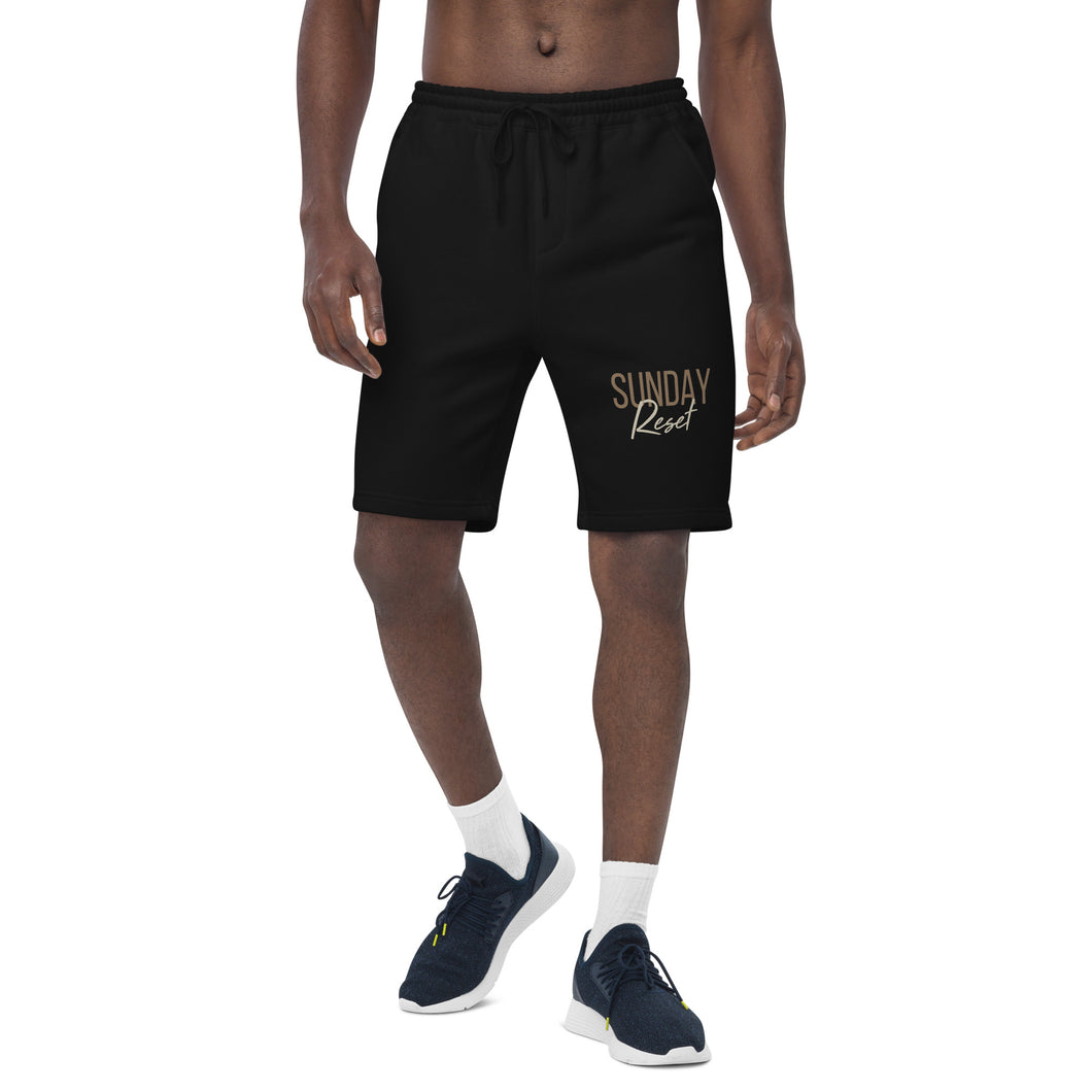 Sunday Reset Men's fleece shorts