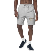 Load image into Gallery viewer, Sunday Reset Men&#39;s fleece shorts
