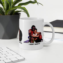 Load image into Gallery viewer, 90s Kinda Love White glossy coffee mug
